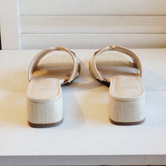 $79 NWT (7.5) Jones New York Woven Blocked Heel Mule - Picture 7 of 15